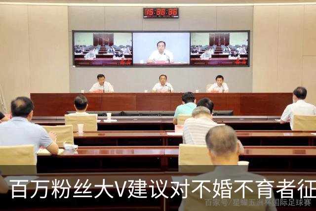 百万粉丝大V建议对不婚不育者征“生育税”、死后没收财产